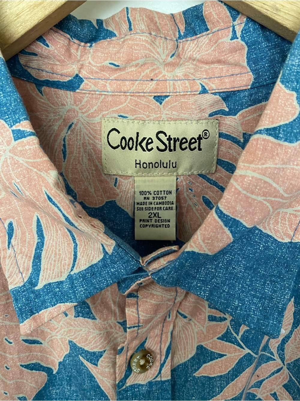 VINTAGE COOKIE STREET BUNDLE OF 3 HAWAIIAN SHIRTS MENS SZ 2XL - Picture 9 of 10